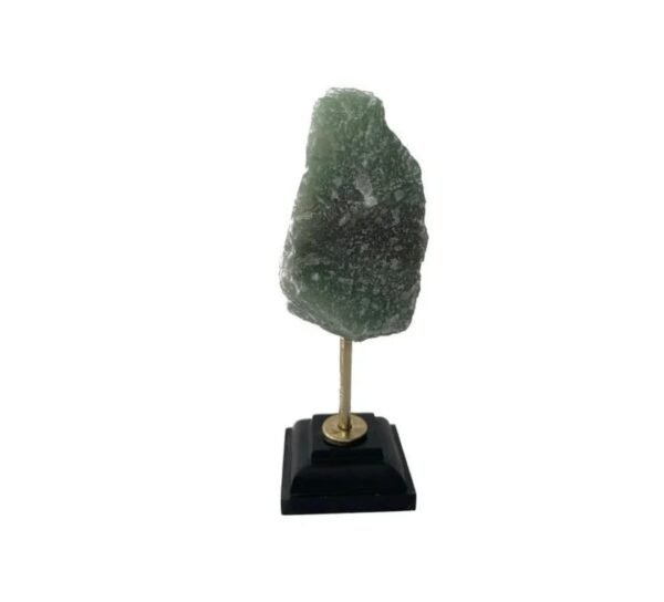 Luminária decorativa - Pedra na Base - Quartzo Verde